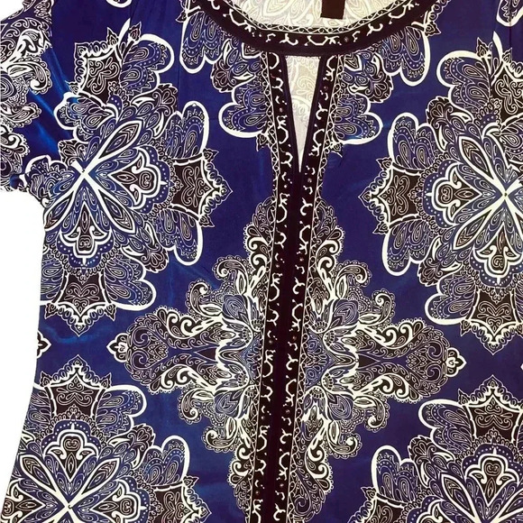 I.N.C beautiful long sleeve shirt dress - Picture 5 of 16